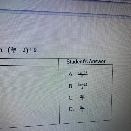 ￼Simplify the following expression