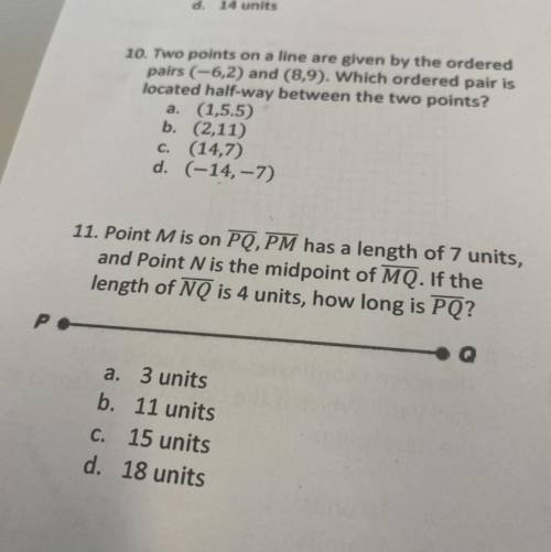 Need help with 11 and 10