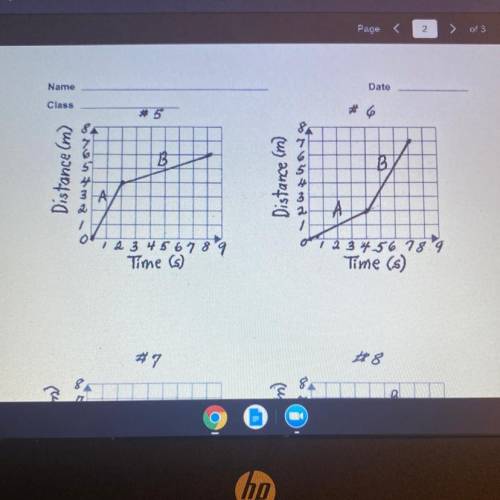 Use the story graph of each problem to fill in the blanks of the following sentence frames below.