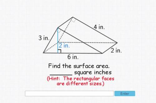 Find the surface area.