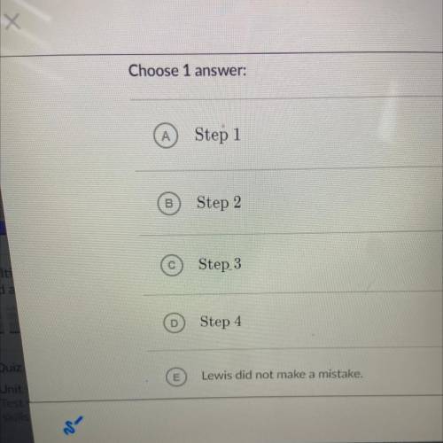 Lewis tried to evaluate 4 x 3,482 step by step

Step1= 4x(3,000+400+80+2
Step2=(4+3,000)+(4+400)+(