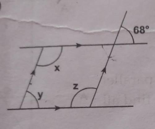 Find the measure of unknown angle​