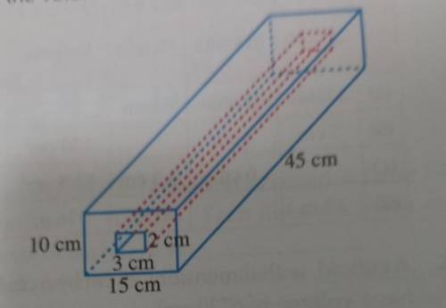 Find the volume of the hollow glass structure. ​I will mark brainliest