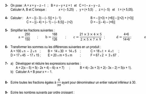 Bonjour!
Quelqu’un peut m’aider dans l’exercice 6?