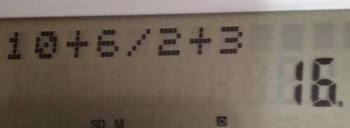 Simplify the following equation: 
10 +6/2+3