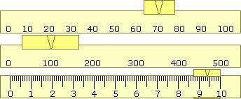 The mass of a block was measured using a triple beam balance. Using the picture, determine the mass