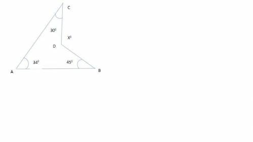 Find the value of x;