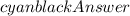 \huge \mathcal \fcolorbox{cyan}{black}{ \blue{Answer}}