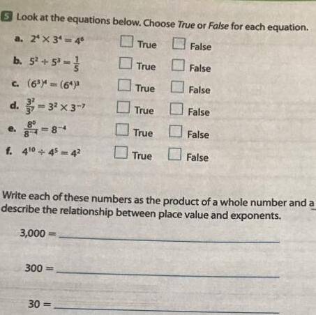 Help me with number 5 y’all pls get this right