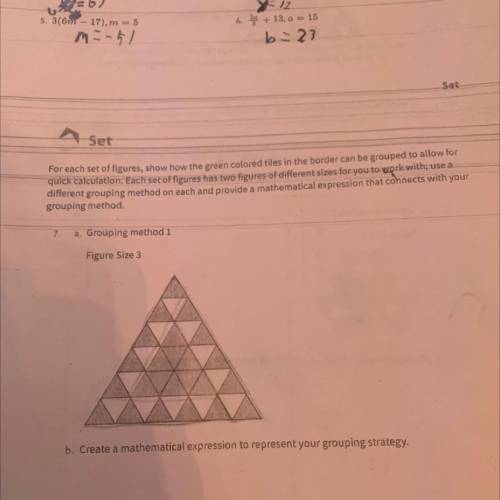 It’s the triangle problem. I just need some explanation on how to do it. Btw the outside triangles