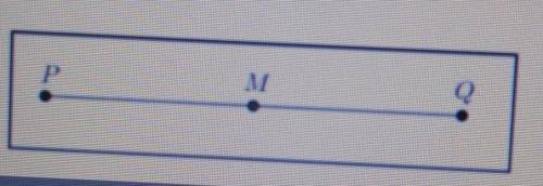 M is the Midpoint of segment PQ. If PQ = 30 and PM = 3x, find the VALUE OF X​