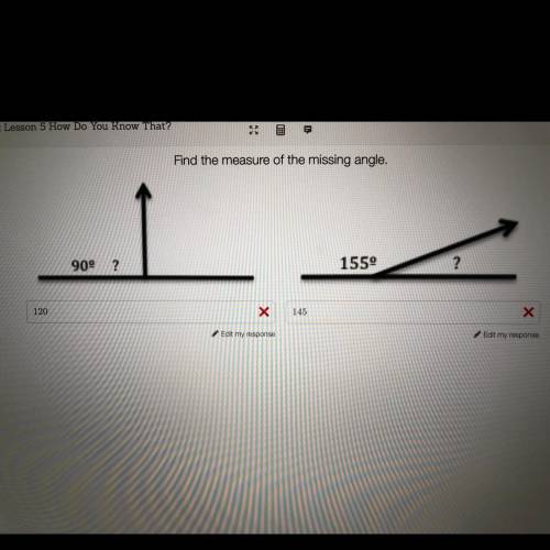 Find the missing angles