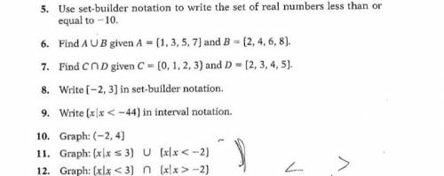 I need help with 6-12!