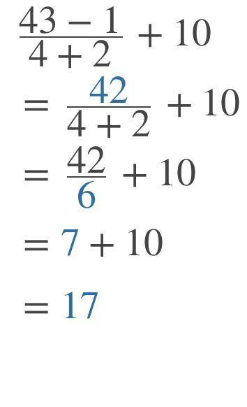 Evaluate the following expression.