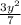 \frac{3y^2}{7}