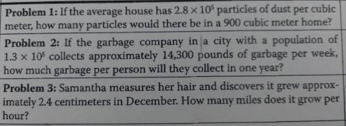 PLS HELP ME, my math project is due tmr so if you answer any of the 3 problems then TYSM