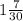 1\frac{7}{30}