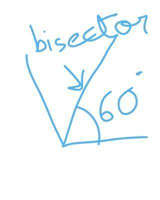 Please help!!!Directions: Construct the bisector of the following figures.​