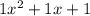 1x^2+1x+1