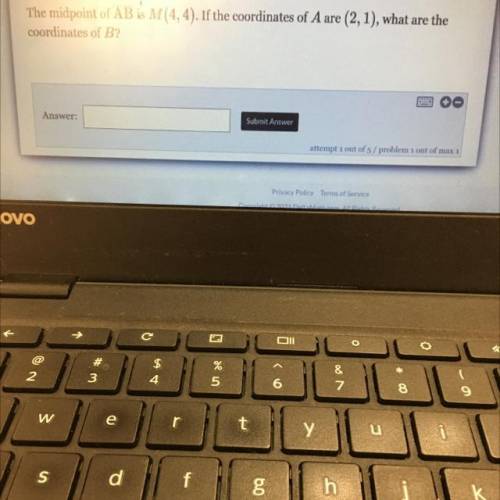 Math question about midpoint, pls help!