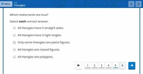 Hi, need help on triangle quiz question.