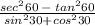 \frac{ {sec}^{2} 60  \:  -  \:  {tan}^{2}60 }{ {sin}^{2}30 +  {cos}^{2}30  }