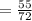 =  \frac{55}{72}