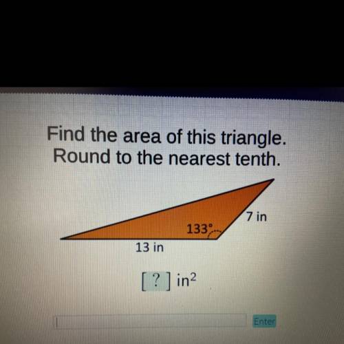 Find the area of this triangle