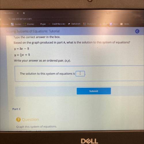 Y = 3x – 5
y= 1/2x + 5