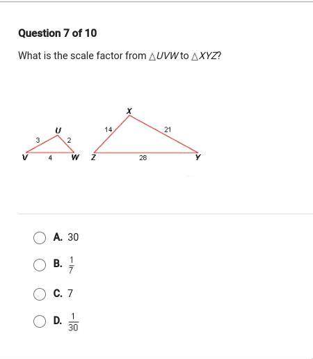 What is the scale factor from uvw to xyz