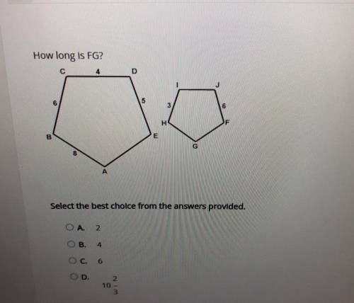 Pls help. How long is FG?