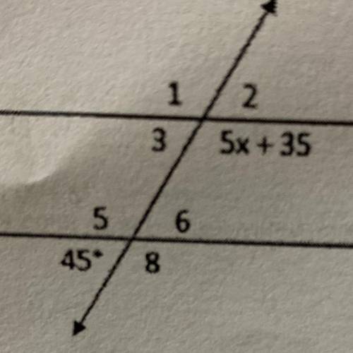 3. What type of angle pair is 21 and 25? Select ALL that apply.

A. Corresponding Angles
B. Altern