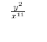 PLEASE HELP simplify x^-3 / x^9y^-2