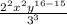 \frac{2^2x^2y^{16-15}}{3^3}