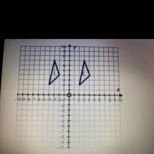 Which transformation will map figure L onto figure L?

Horizontal translation of 6 units 
Reflecti