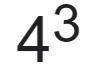 6. a) Write a power to represent three 4's multiplied together.

b) Calculate the power.
c) Explain