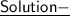 \green{\large\underline{\sf{Solution-}}}