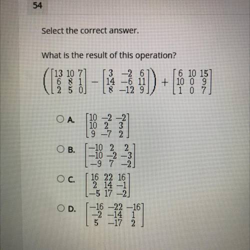 What is the result of this operation?