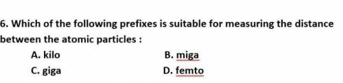 What is a suitable measuring the distance between the atomatic particles?