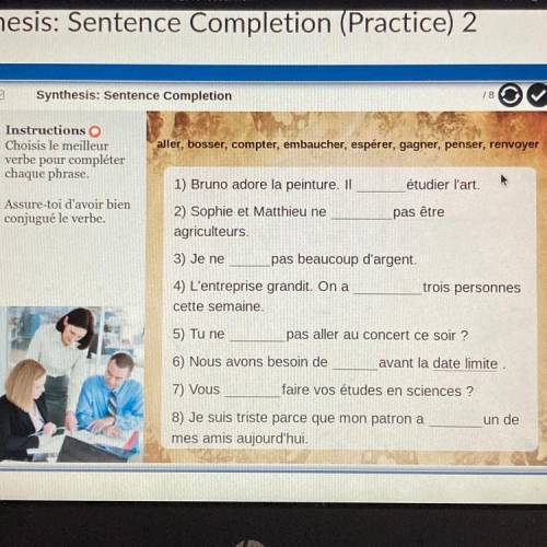 FRENCH HELP ITS ALL IN THE PICTURE IF YOU KNOW FRENCH HELP