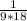 \frac{1}{9*18}