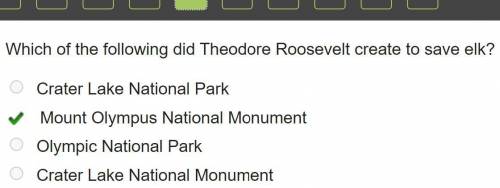 Which of the following did Theodore Roosevelt create to save elk?