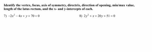 I need help with number 8! Hope you can help.