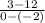 \frac{3-12}{0-(-2)}