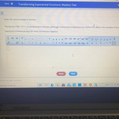 ⚠️HURRY! ILL GIVE BRAINLIEST!!

The function f(x) = 7X + 1 is transformed to function g through a