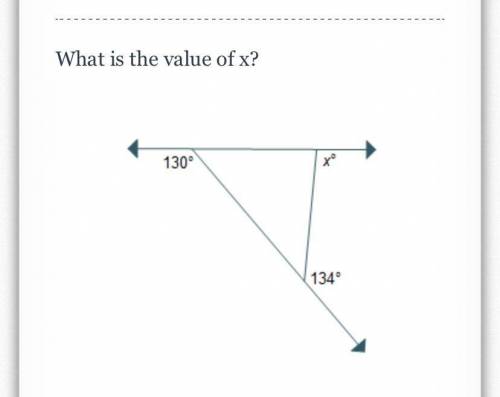 Whats the value of x
1)84
2)96
3)132
4) 264