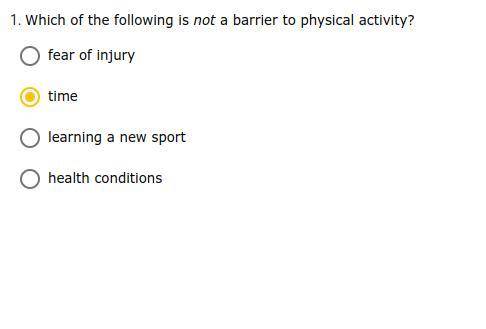 Need Help With Physical Ed