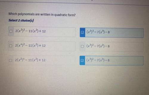 Pls check if my answers are correct?!
math