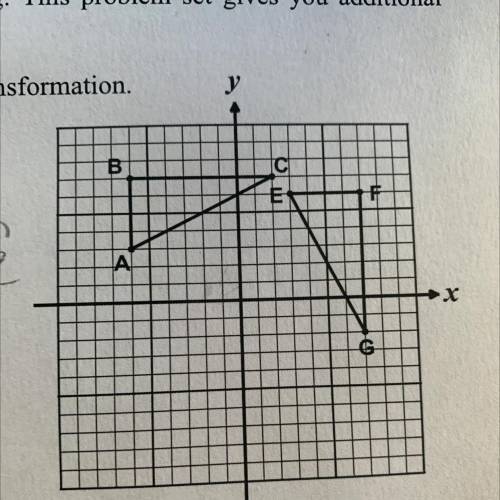 Must triangle EFG be congruent to triangle ABC? Justify.