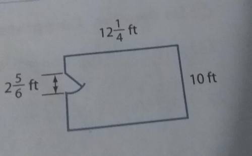 Refer to the diagram of a living room. The doorway will not have a baseboard. How many feet of base